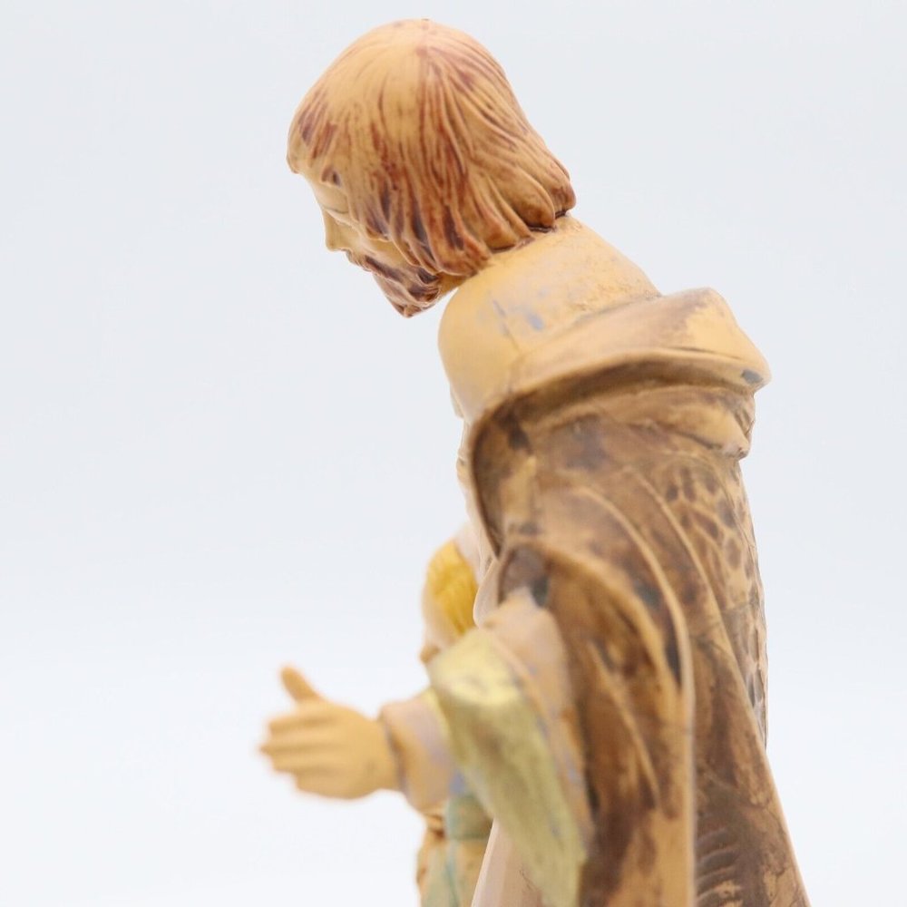 Vtg Fontanini Simonetti Holy Family Nativity 799 Spider Mark Italy Depose 6" - Picture 13 of 16